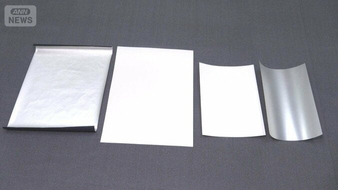 酷暑対策　貼るだけで冷却　厚さ0.2ミリの新素材シートを屋上や屋外施設に貼るだけ 1枚目