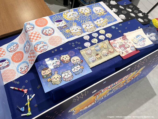 浴衣姿のちいかわたちが登場！「青森ねぶた祭」で「ちいぽけねぶた」運行＆限定ノベルティも配布 5枚目