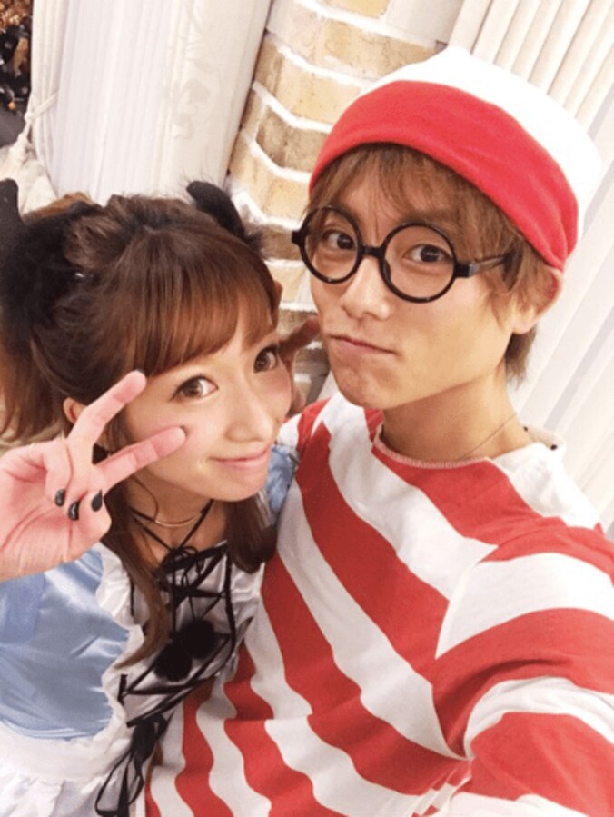 辻・杉浦夫妻　家族のハロウィン仮装姿をブログで公開 1枚目