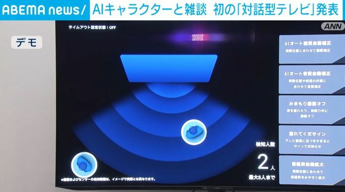 AIセンサー機能