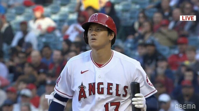 大谷翔平、3打席連続三振 いまだ快音なしに「1番が合ってないのでは…」の声 1枚目