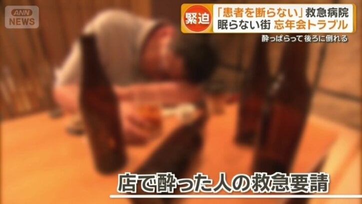 忘年会でトラブルも…