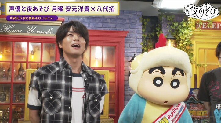 【写真・画像】小林由美子＆野原しんのすけが“夜あそび”登場「映画クレヨンしんちゃん」アフレコで安元洋貴が先輩の熱演に感激「みんな背中がカッケェの」　2枚目