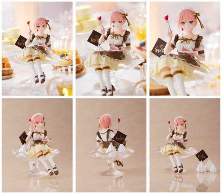 プリン・ア・ラ・モードをイメージした「五等分の花嫁∽」中野一花のフィギュアが登場