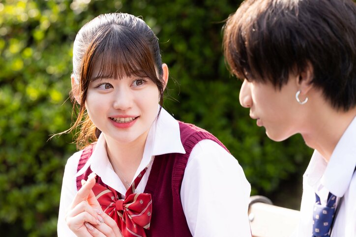 告白された人数20人の高3インフルエンサー女子、イケメンすぎる男子の登場に驚き「目が飛び出ちゃった」「ねえ優しい~!キュンキュンしちゃう」『今日好き』カンヌン編第1話