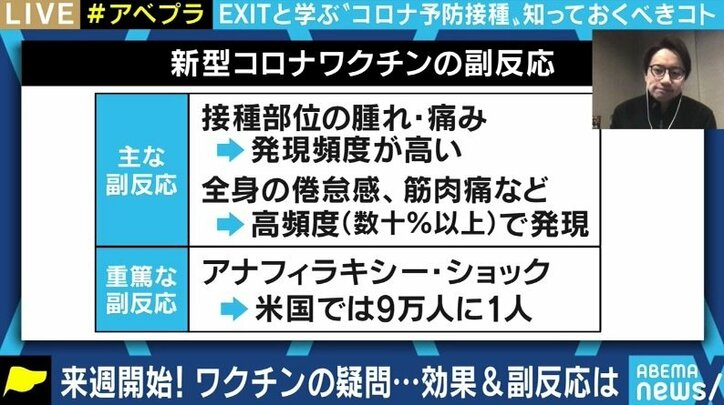 できるだけ多くの方に薦めなければならないと思う」ワクチン接種した在 