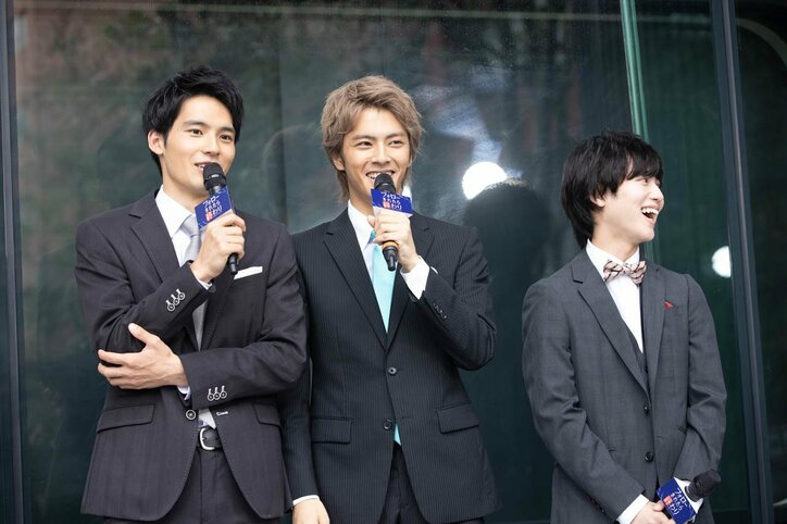 岡田健史、犬飼貴丈の印象は「プリウス」「すっと言葉を出してくださる」