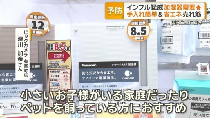 省エネタイプも人気