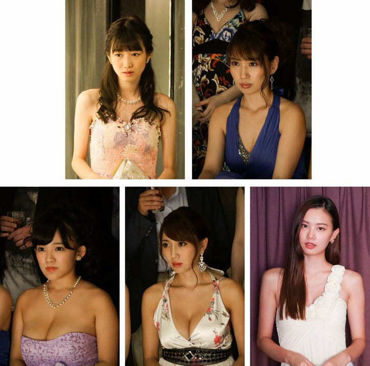 夏菜主演ドラマ『ハケンのキャバ嬢・彩華』 岡本夏美、増田有華ら第2弾女性キャスト発表&キービジュアル公開