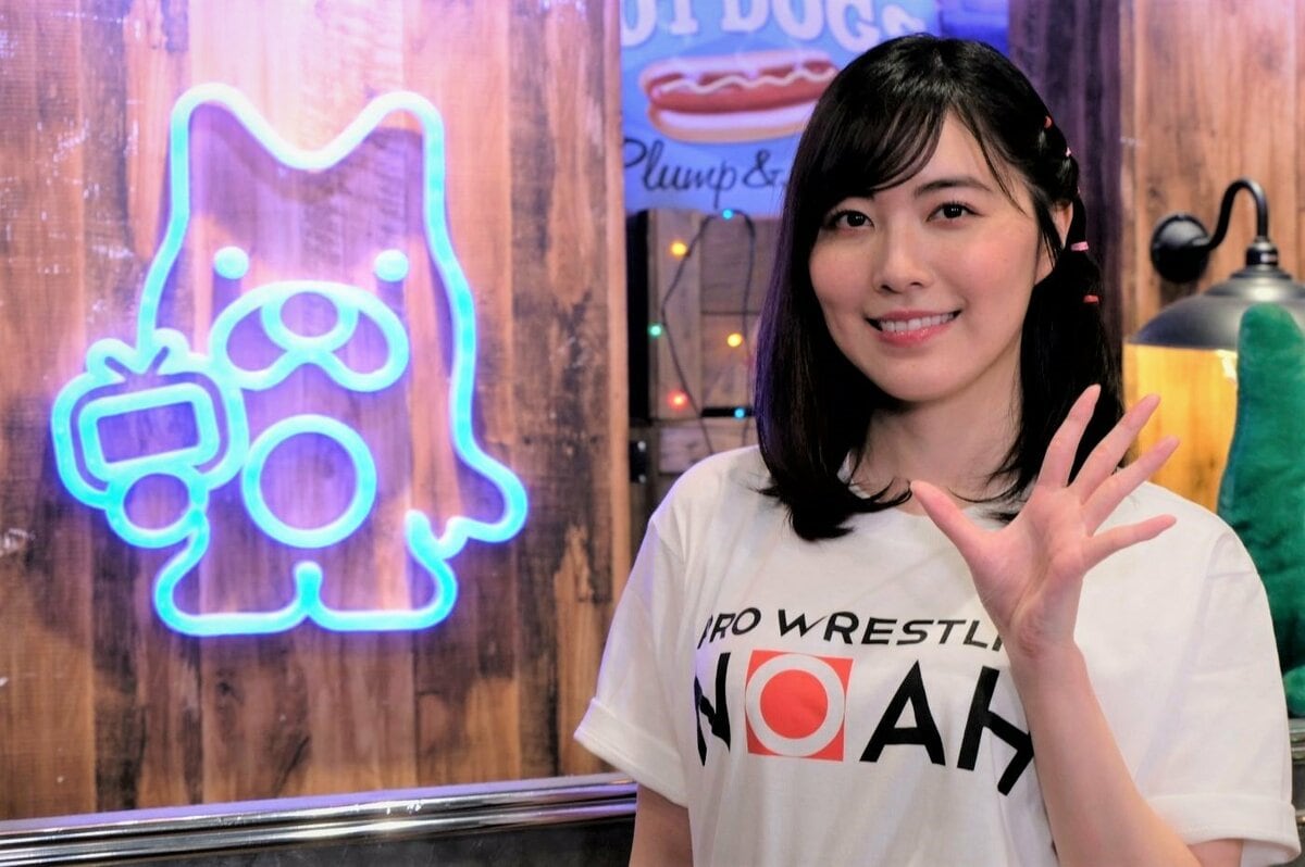 趣味は“SKE”で」ノア解説の松井珠理奈、清宮海斗に“アイドルのススメ 