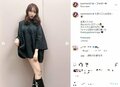 小嶋陽菜の美脚あらわなTシャツ&ブーツ姿に「天才可愛い」「圧倒的存在感」とファン歓喜