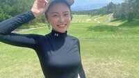 小島瑠璃子 「スタイル最高」ゴルフウェア姿