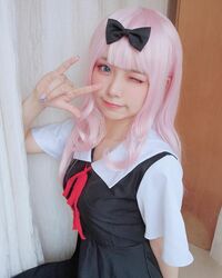 人気コスプレイヤー・Liyuuが「かぐや様」藤原千花に変身！「本人じゃん」「超可愛的書記」と称賛続々