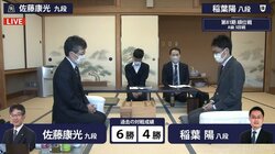 “会長”佐藤康光九段、今期初白星なるか 名人挑戦経験持つ関西強豪・稲葉陽八段と対局開始／将棋・順位戦A級