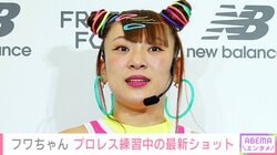 プロレスラーとして活動再開・フワちゃん「練習 練習ー!!!」リングで撮影した笑顔の最新ショット公開