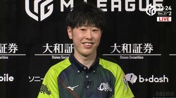 頼れるドクター雀士・渡辺太 個人4勝目で仲間のラスをすぐさま救命「チーム一丸でポイントを増やしていきたい」／麻雀・Mリーグ