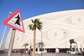 【W杯】「寒い」　スタジアムは長袖必須、中東であることを忘れさせる“複雑な気候”