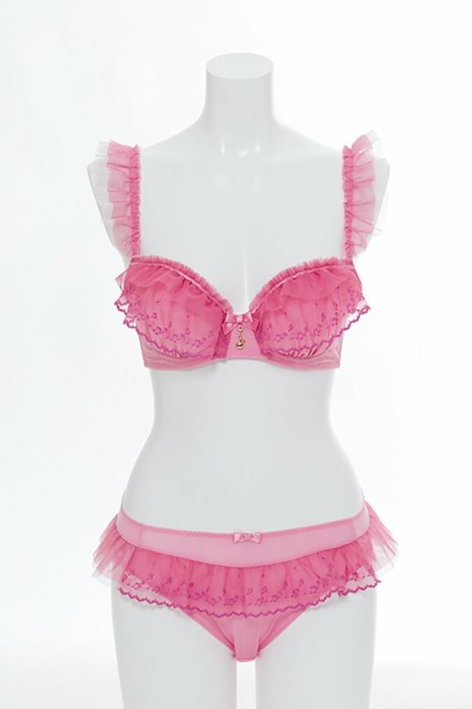 アニメ『おジャ魔⼥どれみ』コラボのランジェリーセットが登場！　どれみ＆はづき＆あいこ＆おんぷの4人をイメージ 6枚目