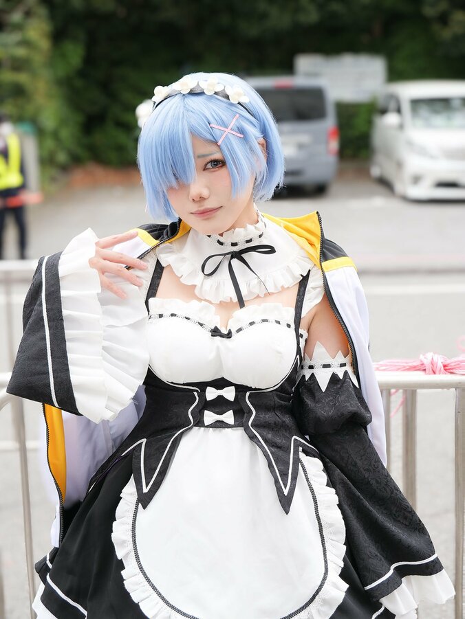 【写真・画像】『Re:ゼロから始める異世界生活』レムコスプレ画像　3枚目