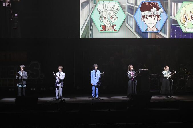 総勢13名の豪華キャストが集結！『Dr.STONE』フィナーレイベントで新作アニメ制作決定のサプライズ 4枚目