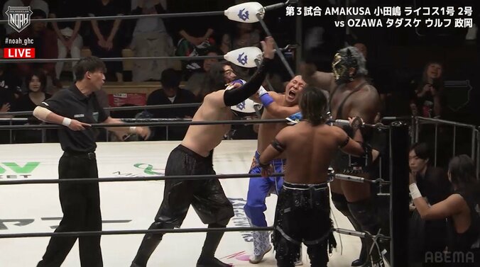 プロレスで手をガブリ！ 猟奇的な行為に騒然 “噛みつき”タッチ連携まで飛び出す異常事態に驚きの声 3枚目
