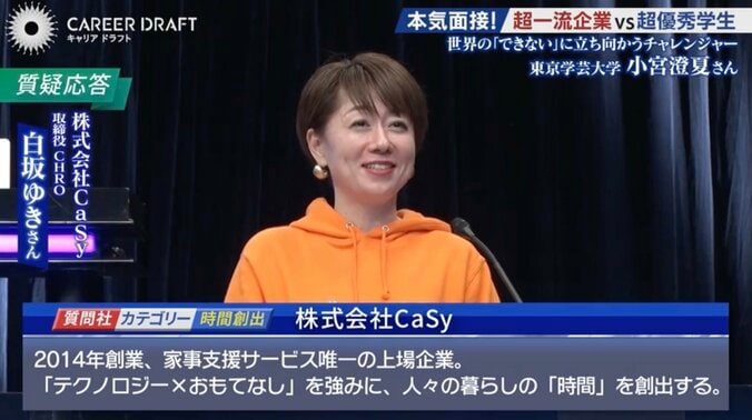 株式会社CaSyの担当者