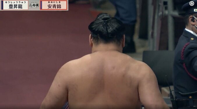 「背中が泣いている」悔しそうな豊昇龍