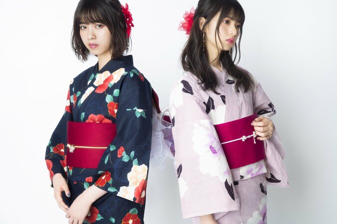 GRL夏のミューズ！ 西野七瀬＆齋藤飛鳥が艶やかな浴衣姿に 1枚目