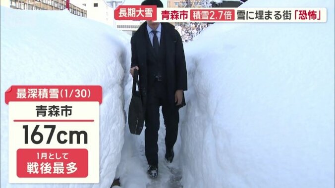 先月30日には167センチに