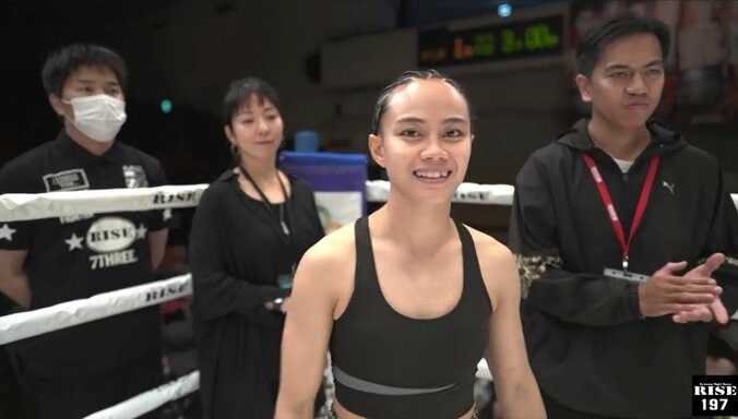 「岡田結実に似てる」超“ツヨカワ”女子キック選手が話題 「目がクリクリしてる」「めっちゃかわええ」 3枚目