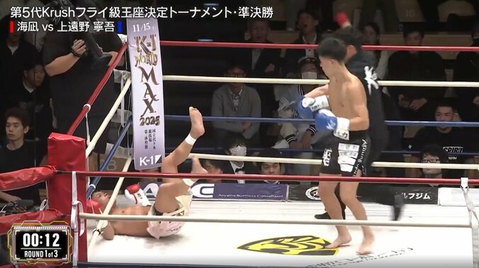 圧巻のダウンショー