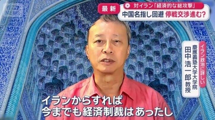 慶應義塾大学大学院　田中浩一郎教授
