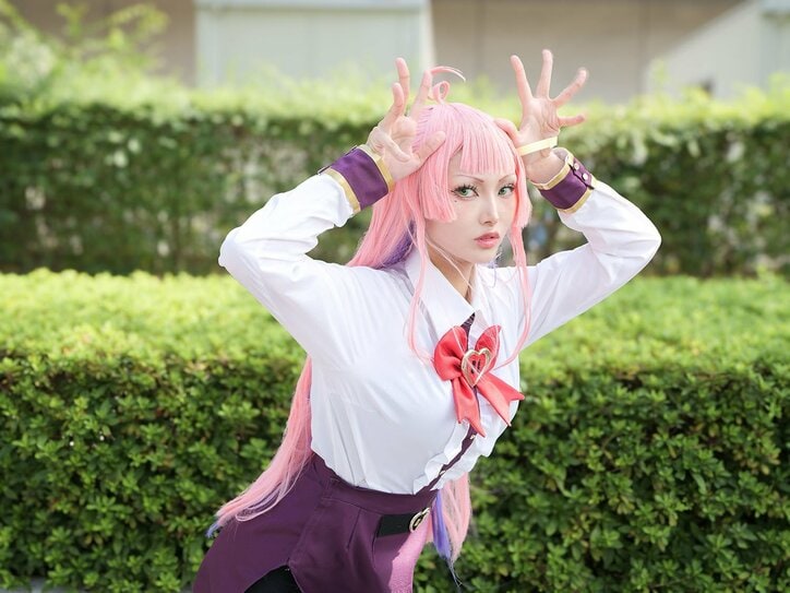 【写真・画像】『麻雀ファイトガール』ミツモト・ダイアコスプレ画像　1枚目