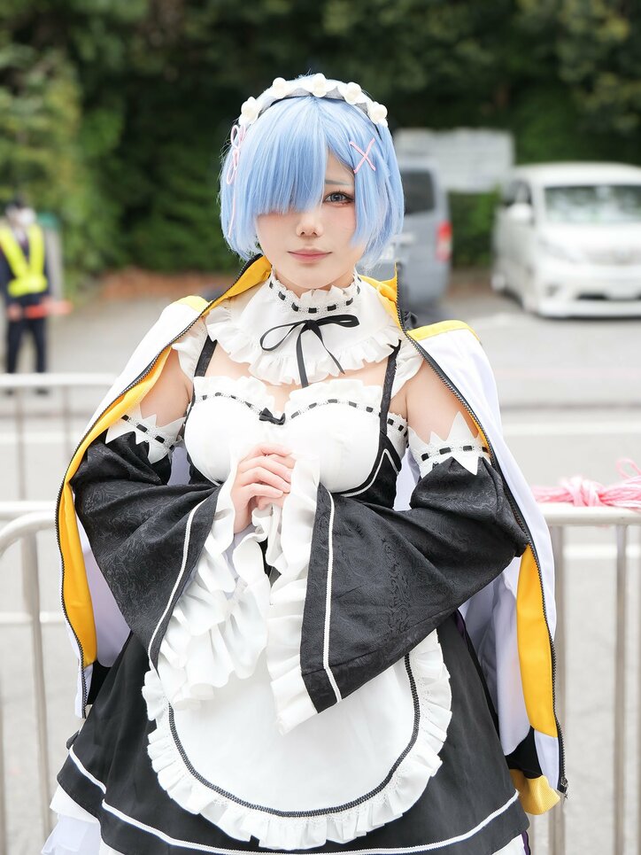 【写真・画像】『Re:ゼロから始める異世界生活』レムコスプレ画像　4枚目