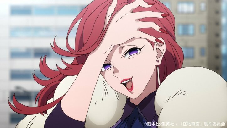 アニメ「怪物事変」第3話先行カット＆あらすじ解禁 夏羽・織・晶の前に現れた少女・紺