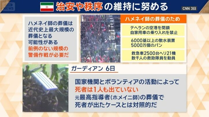 近代史上最大規模の葬儀か