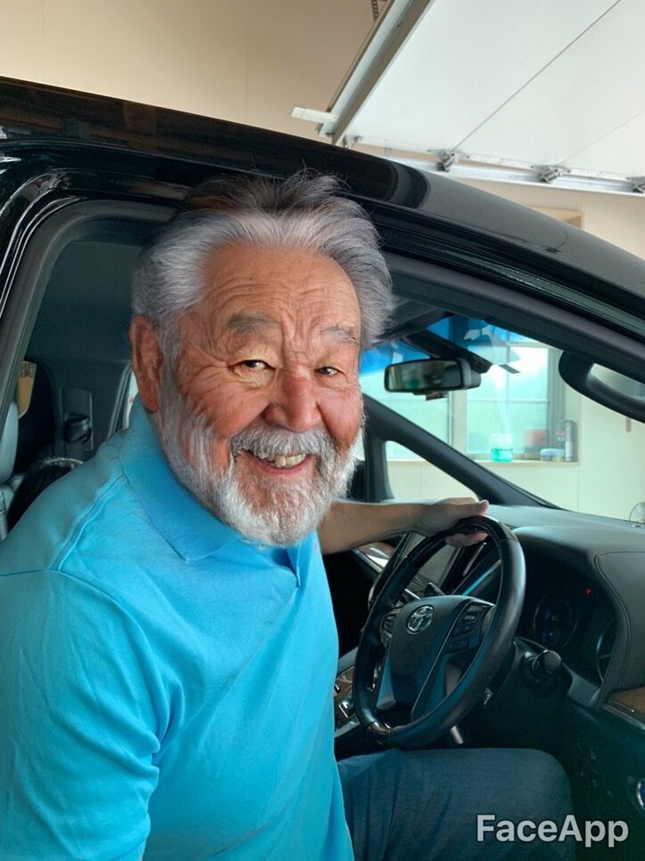 花田虎上 老け顔 になるアプリを試した結果 農場にいる優しいお爺さん 話題 Abema Times