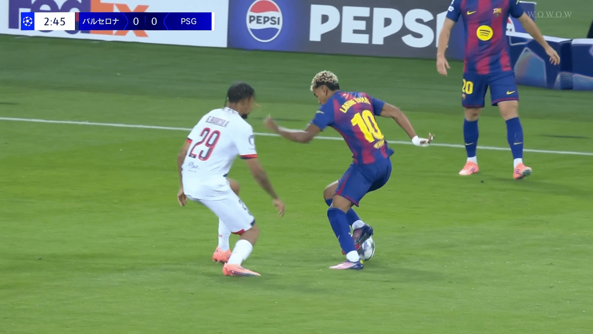 抜き去るヤマル