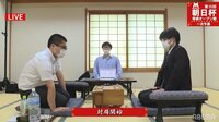 朝日杯 高田明浩四段 対 福間健太アマ