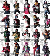 超圧巻!平成仮面ライダー20人勢揃い『仮面ライダー平成ジェネレーションズ FOREVER』キャラクターポスター解禁