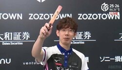 サクラを支える渋川難波、逆転トップで笑顔の年内締め 絶妙なバランス感覚で捉えた逆転の親跳満「年明けから大反撃していきたい」／麻雀・Mリーグ