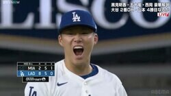 山本由伸、初球被弾にビックリもその後はスイスイ　メジャー最長8回2失点で4勝目　本拠地初勝利で4連勝飾る