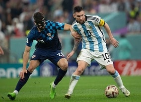 「史上最高の選手」　モドリッチ、アルゼンチン代表指揮官がメッシを絶賛。W杯優勝で“マラドーナ超え”なるか