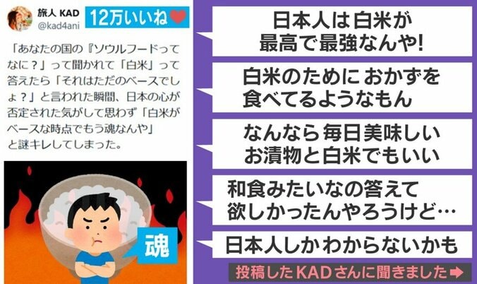 ソウルフードは米