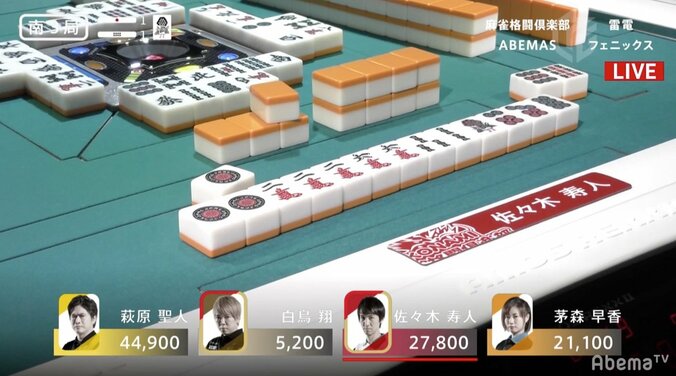 Mリーグ10勝一番乗りは佐々木寿人！　上限いっぱいの40戦出場も視野に／麻雀・大和証券Mリーグ 2枚目