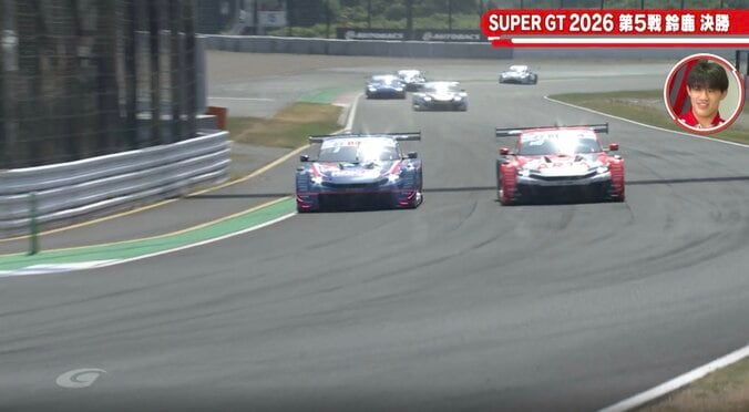 レース開始直後の“驚愕アタック”…背後へ迫る姿に「マジかと思った」 20歳ホンダの新星も脱帽…36歳ベテランを土屋圭市も称賛 3枚目