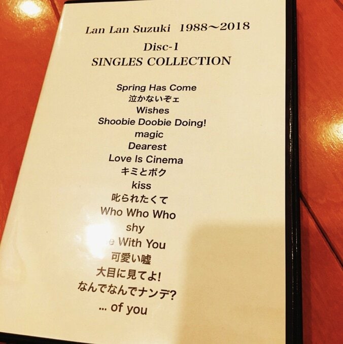 鈴木蘭々、デビュー30周年を祝うファンから「凄いもの」が届いたことを報告 2枚目