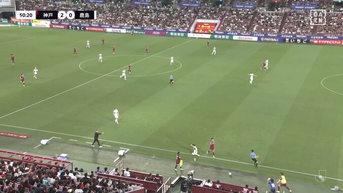 【映像】ゴールにつながった素早い返球