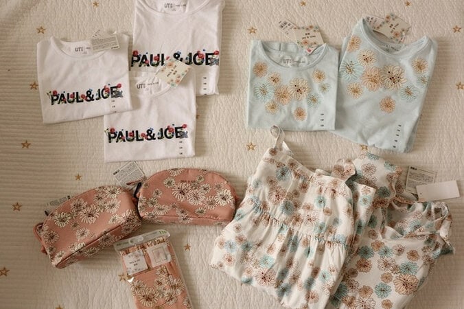 紺野あさ美、ユニクロと『PAUL＆JOE』のコラボ品を爆買い「本当に可愛い」 1枚目