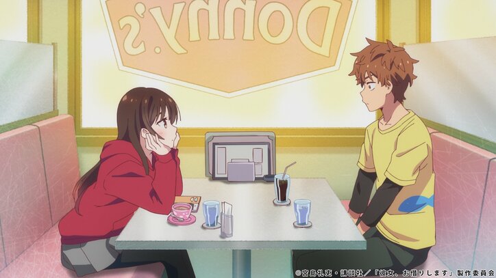 アニメ「彼女、お借りします」自分の秘密を明かした瑠夏…！第7話先行カット＆あらすじ公開